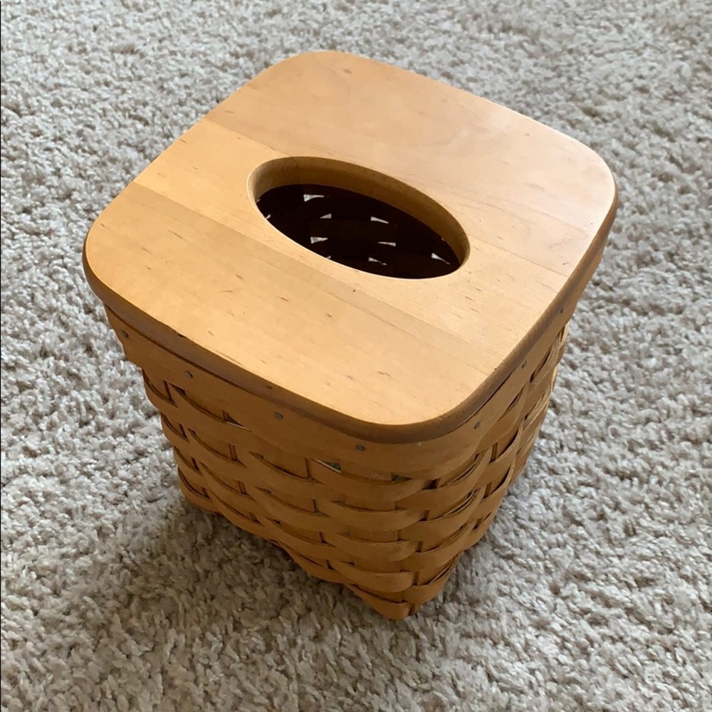 Longaberger Tissue Basket